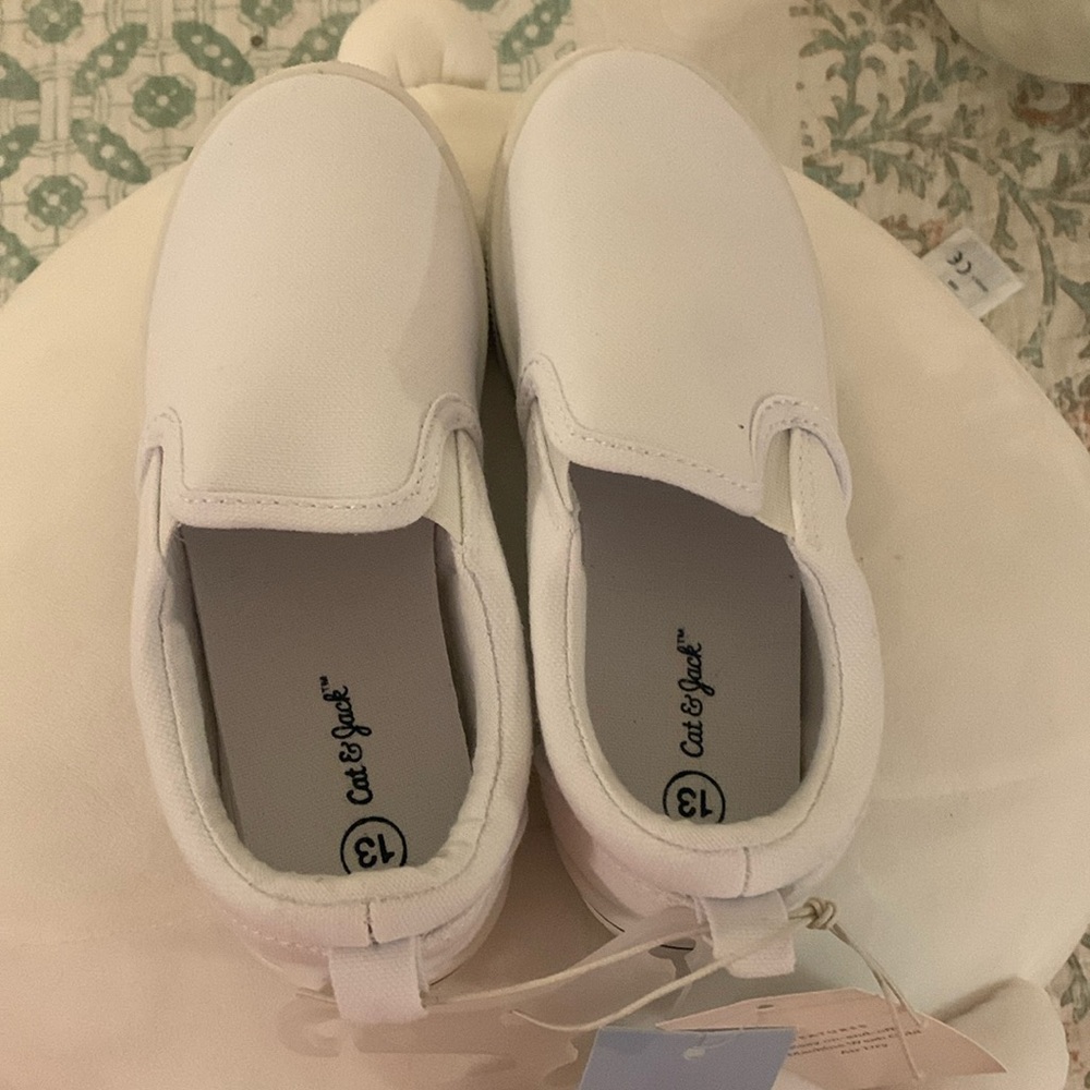 Cat & Jack slip on Canvas kids shoes
